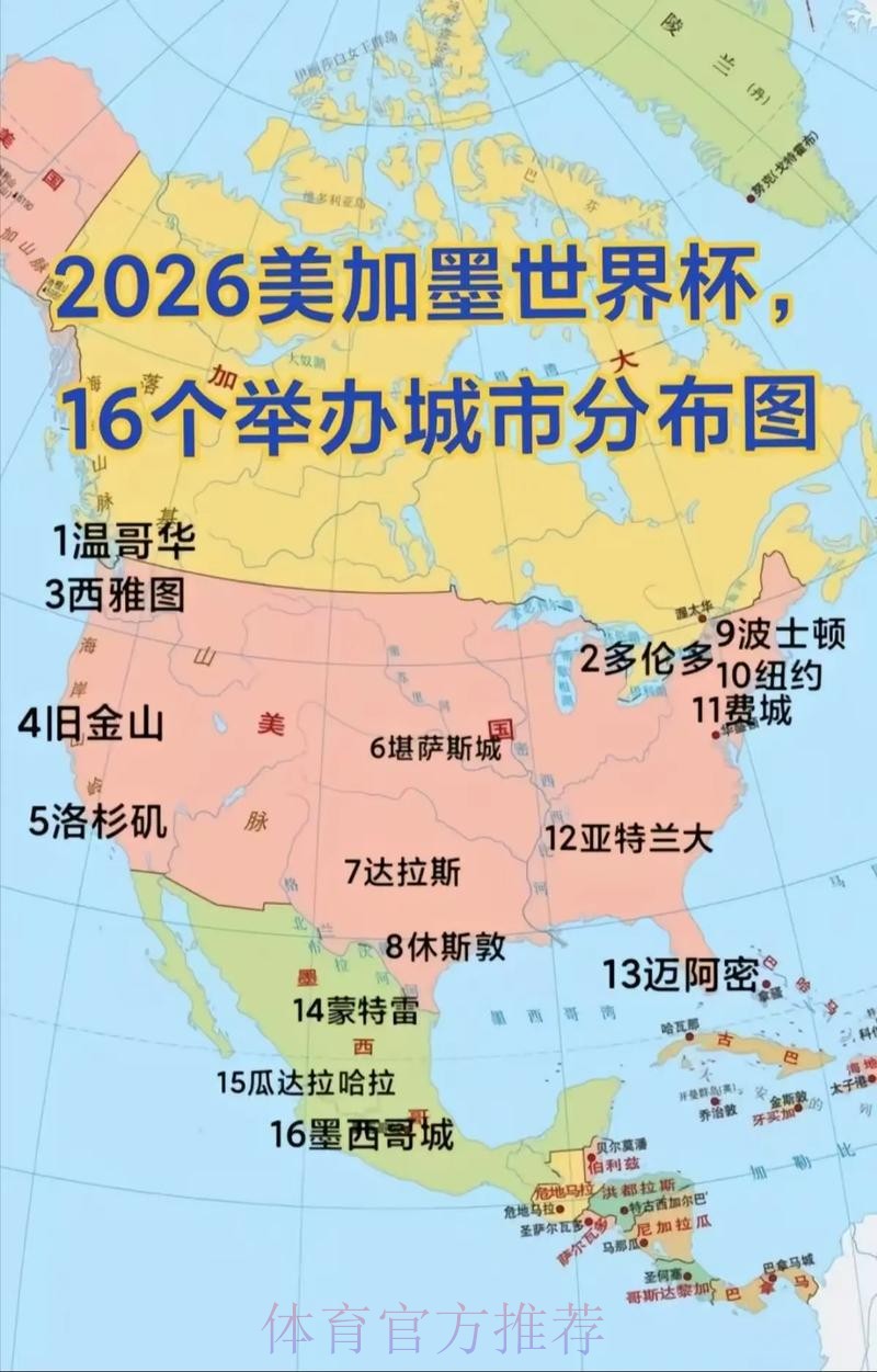 2026美加墨世界杯在哪举办